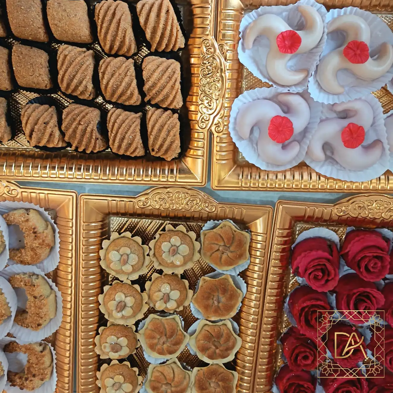 Plateaux personnalibles patisseries orientales