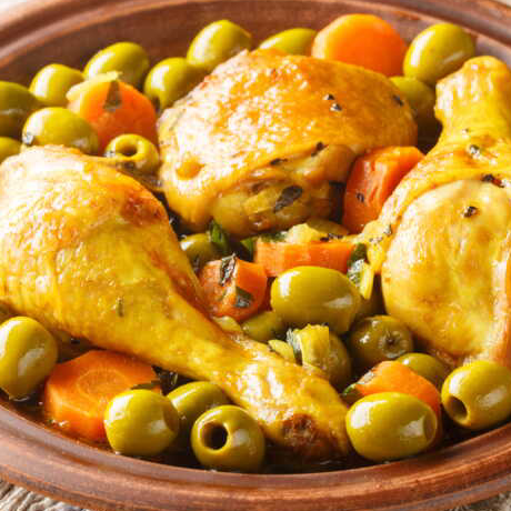Tadjine d'olives